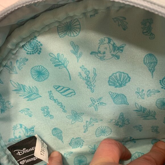 Disney Loungefly the Little Mermaid Travel Vanity Bag Pouch - Picture 4 of 11